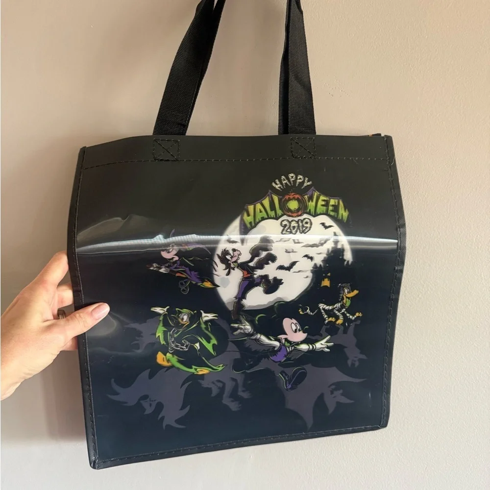Mickey Mouse Black Halloween Candy Tote Bag